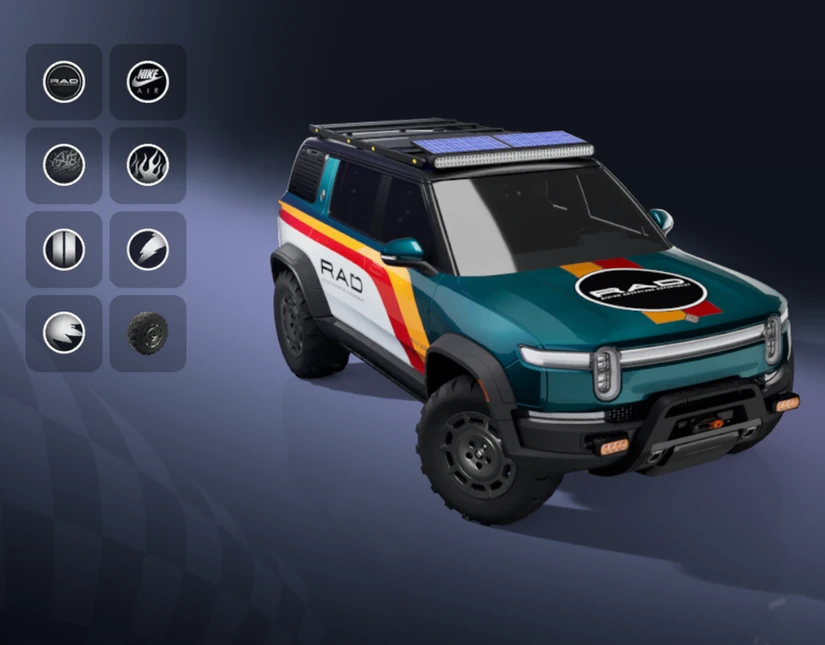 Rivian R1S + Jordan Bundle (Item Shop) - Item Shop Bundle - Fortnite