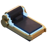 Gold Robot Bed - Furniture - LEGO Fortnite