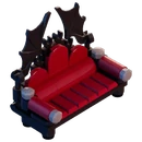 Winged Velvet Sofa - Furniture - LEGO Fortnite