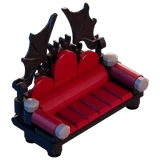 Winged Velvet Sofa - Furniture - LEGO Fortnite