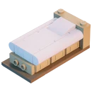 Droid Shop Bed - Furniture - LEGO Fortnite