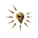 Solid Skull (X) - Back Bling - Fortnite