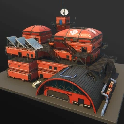 Arctic Facility - Prefab - Fortnite