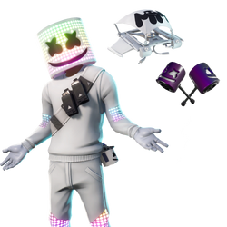 Pull marshmello fortnite top