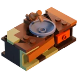 Splintered Counter - Sink - Furniture - LEGO Fortnite