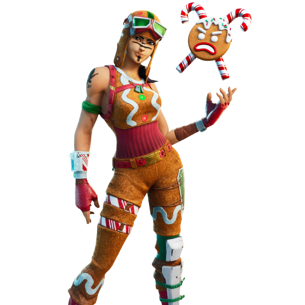 Fortnite Gingerbread Man Wiki Gingerbread Raider Fortnite Wiki Fandom