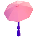Beach House Umbrella - Pink - Decoration - LEGO Fortnite