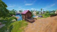 Hut (Golden Coast - Grasslands - 5) - Unnamed Location - Fortnite.png (4.01 MB) Overview (#5; Near Battlewood Sign)