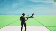 Makeshift Rifle in action