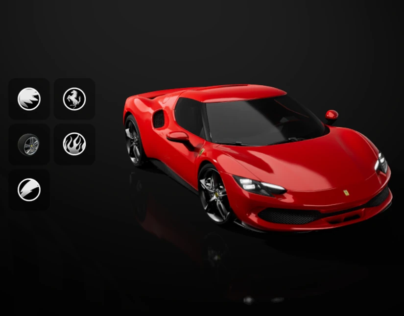 Ferrari 296 GTB (Item Shop) - Item Shop Bundle - Fortnite