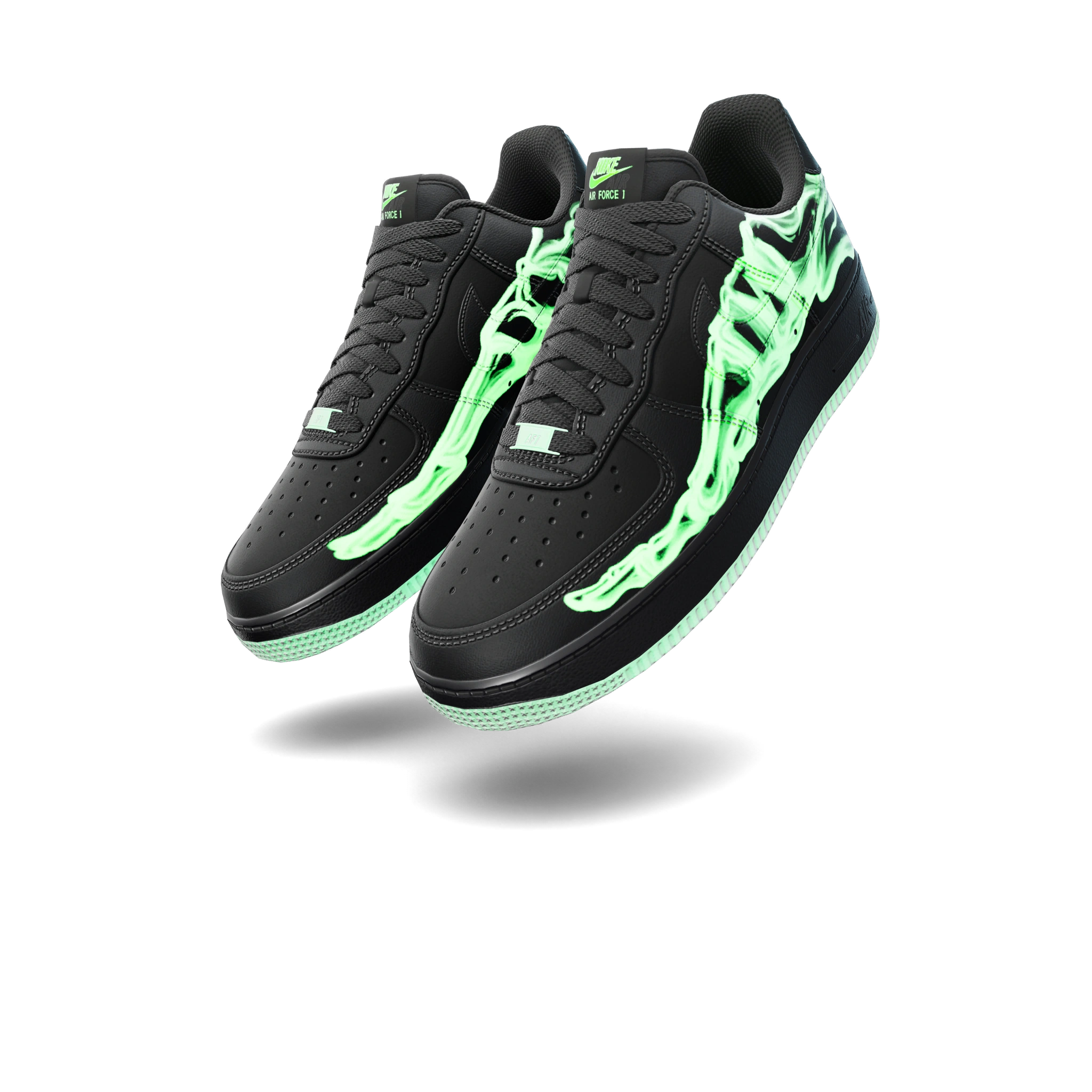 Nike Air Force 1 '07 'Black Skeleton' | Fortnite Wiki | Fandom