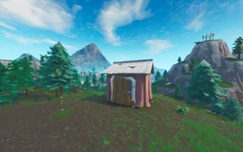 Upsidedown Hut - Unnamed Location - Fortnite