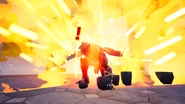 Ares' Explosive Landing