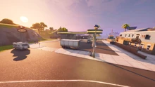 Sweaty Sands (Pre-Update v13.30 - Gas Station) - Location - Fortnite