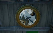 A broken clock from Tilted Towers