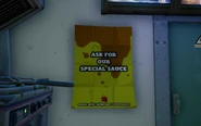 'Ask for our special sauce. Made with unknown substances.'