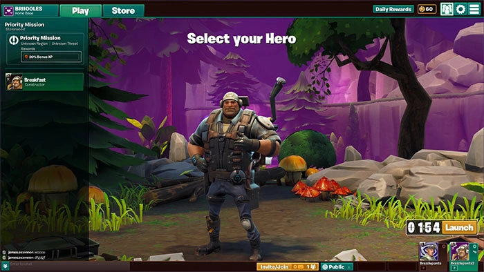 Hero Select - Promo - Save the World