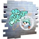 No Sweat, Snowfish - Spray - Fortnite