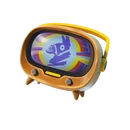 Retro Porta-TV - Back Bling - Fortnite