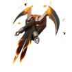 Flaming Dual Kama - Back Bling - Fortnite