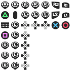 PlayStation 4/5 Buttons Sprite Sheet (Before v23.00)