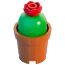 Potted Scarlet Ball Cactus - Decoration - LEGO Fortnite