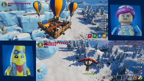 Split-Screen - Promo - LEGO Fortnite