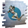 Antonia in Action - Spray - Fortnite
