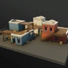 Pueblo Trio - Prefab - Fortnite