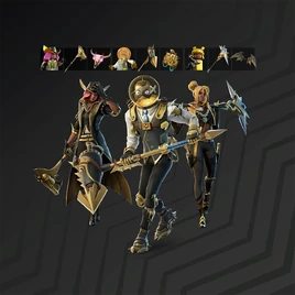 Gilded Elites Pack (Item Shop Preview) - Limited Time Offer - Fortnite