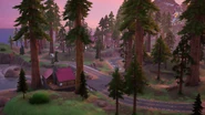 By Tiptop Terrace (western terminus)
