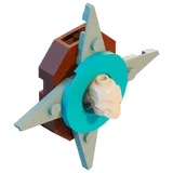 Salty Seaport Skull Compass Decoration - Decoration - LEGO Fortnite