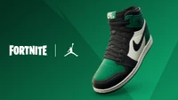 Air Jordan 1 High 'Pine Green' - Promo - Fortnite