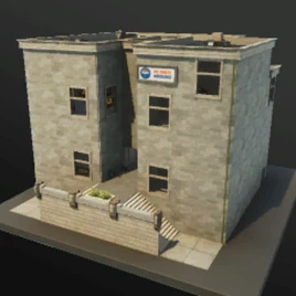 No Sweat Insurance Building - Prefab - Fortnite