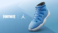 Air Jordan 11 'University Blue' - Promo - Fortnite