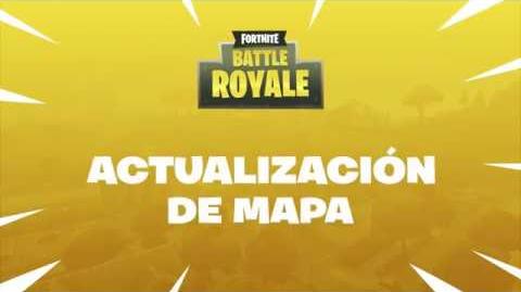 Fortnite Battle Royale Actualización del mapa