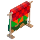 Zesty Tapestry - Checked - Decoration - LEGO Fortnite