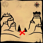 Snobby Shores Map (Ring found in a valley between Stunt Mountain and future Villain Lair)