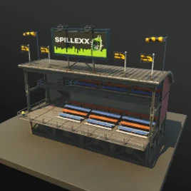 Chonker's Speedway Stands - Prefab - Fortnite