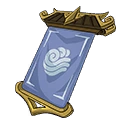 Four Elements Banner (Water Tribe) - Back Bling - Fortnite