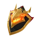Blackened Shield (Burnished Shield) - Back Bling - Fortnite