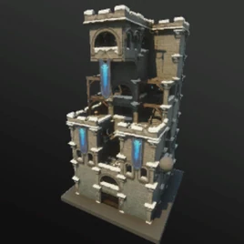 Castle Gate Tower - Prefab - Fortnite