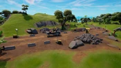 Reinvigorator Crater (Government Road) - Landmark - Fortnite