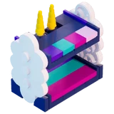 Brite Display Shelf - Furniture - LEGO Fortnite