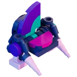 Colorful High-Back Chair - Rounded - Furniture - LEGO Fortnite
