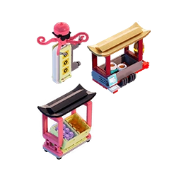 Ryumura Food Market - Decor Bundle - LEGO Fortnite