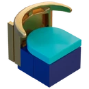 Deco Glam Chair - Furniture - LEGO Fortnite