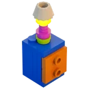 Marge and Homer's Nightstand - Furniture - LEGO Fortnite