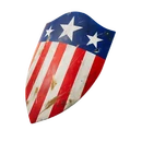 Cap's USO Shield - Back Bling - Fortnite