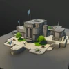 The Agency Upper Level - Prefab - Fortnite